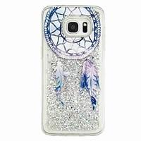 For Samsung Galaxy S7 edge S7 Flowing Liquid Pattern Case Back Cover Case Dream Catcher Soft TPU for S6 edge S6 S5