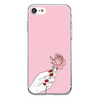 For Ultra Thin Pattern Case Back Cover Case Flower Soft TPU foriPhone 7 Plus 7 6s Plus 6 Plus 6s SE 5S 5