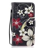 For Huawei P8 lite 2017 Mate9 Card Holder Wallet with Stand Flip Pattern Case Full Body Case Flower Hard PU Leather for Honor5C 7 8 Y5 II Y6 II Y560