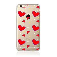 For Pattern Case Back Cover Case Heart Soft TPU for Apple iPhone 7 Plus iPhone 7 iPhone 6s Plus/6 Plus iPhone 6s/6 iPhone SE/5s/5 iPhone