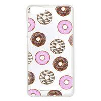 For Wiko Lenny 3 Case Cover Doughnuts Pattern Back Cover Soft TPU Lenny 3 Sunset 2