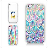 For iPhone 6 Case / iPhone 6 Plus Case Pattern Case Back Cover Case Tile Hard PC iPhone 6s Plus/6 Plus / iPhone 6s/6