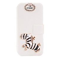 For iPhone 6 Case / iPhone 6 Plus Case Card Holder / Rhinestone / with Stand / Flip Case Full Body Case 3D Cartoon Hard PU LeatheriPhone