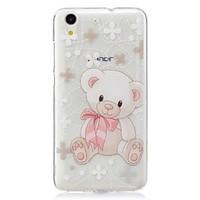 for huawei honor 5a honor 5c case cover bear pattern high permeability ...