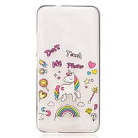 For Asus Zenfone 3 Max ZC520TL Case Cover Unicorn Pattern Back Cover Soft TPU