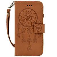 for solid color hand rope style dream catcher embossing pu card holder ...