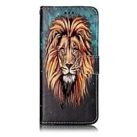 For Samsung Galaxy S8 Plus S8 Phone Case Lion Pattern Varnishing Process PU Leather Material Phone Case S7 Edge S7 S6 Edge S6