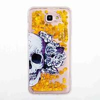 For Samsung Galaxy J5 Prime J5 (2016) Flowing Liquid Pattern Case Back Cover Case Skull Soft TPU for J7 Prime J7 (2016) J5 J3 J3 (2016)