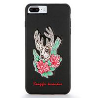 For Apple iPhone7 7 Plus Case Cover Pattern Back Cover Case Animal Flower Hard PC 6s Plus 6 Plus 6s 6
