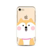 For Transparent Pattern Case Dog Soft TPU for Apple iPhone 7 Plus 7 iPhone 6 Plus 6 iPhone 5 5C SE iPhone 4