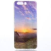 For Huawei P10 TPU Sunrise blue sky Case Cover protective cover