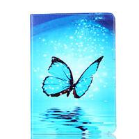 For Apple iPad Mini 4 3 2 1 Case Cover Butterfly Pattern Card Stent PU Material Flat Protection Shell