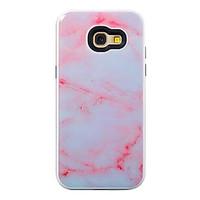 For Samsung Galaxy A5(2017) A3(2017) TPU Plus PC Dijiao Marble Pattern Two-in-one Phone Case A510 A310