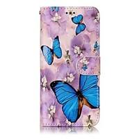 For Samsung Galaxy S8 Plus S8 Phone Case Butterfly Pattern Varnishing Process PU Leather Material Phone Case S7 Edge S7 S6 Edge S6