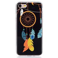 For Glow in the Dark IMD Case Back Cover Case Dream Catcher Soft TPU for Apple iPhone 7 Plus 7 6s Plus 6 Plus 6s 6 SE 5 S5 5C
