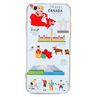 For Apple iPhone 7 7Plus Case Cover Pattern Back Cover Case Cartoon Hard PC 6s Plus 6 Plus 6s 6