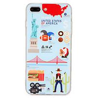 For Apple iPhone 7 7Plus Case Cover Pattern Back Cover Case Cartoon Hard PC 6s Plus 6 Plus 6s 6