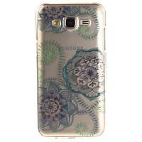 For Samsung Galaxy J5 J5(2016) J3 J3(2016) G530 Case Cover Dream Flower Pattern IMD Process Painted TPU Material Phone Case