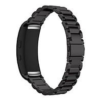 For Samsung Gear Fit 2 SM-R360 Smart Watch Stainless Steel Watch Band Strap Bracelet and Connector