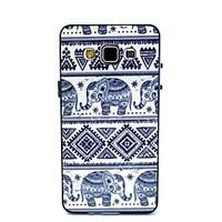 For Samsung Galaxy Case Pattern Case Back Cover Case Elephant PC Samsung A5