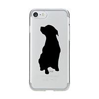 for transparent pattern case back cover case cartoon lovely dog soft t ...