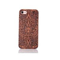 For Shockproof Embossed Pattern Case Back Cover Case God Totem Rosewood for Apple iPhone 7 7 Plus 6s 6 Plus SE 5s 5