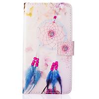 For Samsung Galaxy Case Wallet / Card Holder / with Stand / Flip Case Full Body Case Dream Catcher PU Leather SamsungJ5 (2016) / J5 /