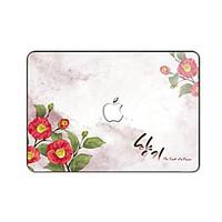 For MacBook Pro Air 11 13 15 Inch Laptop Cases Plastic Protective Shell Cartoon Flower Pattern Ornament Cover H2245