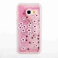 For Samsung Galaxy A3(2017) A5(2017) Flowing Liquid Pattern Case Back Cover Case Flower Soft TPU for A5(2016) A3(2016)