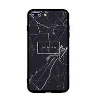 For Pattern Case Back Cover Case Marble Hard Acrylic for iPhone 7 Plus 7 6s Plus 6 Plus 6s 6 SE 5s 5