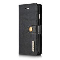 For Apple IPhone 7 7 Plus Card Holder / Flip / Magnetic Case Full Body Case Solid Color Hard PU Leather for IPhone 6s Plus/6