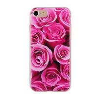 For iPhone 7 Plus 7 6 Plus 6S SE 5S 5 Case Cover Flower Pattern Back Cover Soft TPU