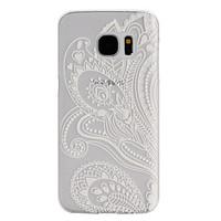 For Samsung Galaxy S7 Edge Frosted / Transparent Case Back Cover Case Mandala PC SamsungS7 Active / S7 plus / S7 edge plus / S7 edge / S7