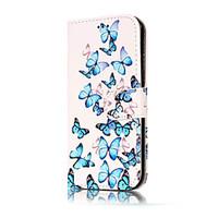 For Samsung Galaxy A5(2017) A3(2017) PU Leather Material Orchid Pattern Painted Phone Case A5(2016) A3(2016)