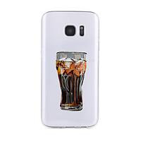 for samsung galaxy s7 edge s6 transparent pattern case back cover case ...