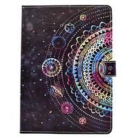 For iPhone iPad (2017) iPad Pro 9.7\'\' PU Leather Material Starry Sky Pattern Painted Flat Protective Cover iPad Air 2 Air iPad 2 / 3 / 4