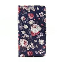 For Samsung Galaxy Case Card Holder / Wallet / with Stand / Flip Case Full Body Case Flower PU Leather Samsung Grand Prime