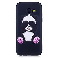 for samsung galaxy a32017 a52017 case cover panda pattern painted feel ...