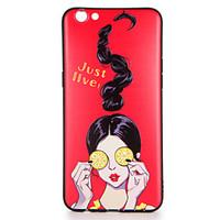 For OPPO R9s R9s Plus Case Cover Pattern Back Cover Case Sexy Lady Soft TPU R9 R9 Plus