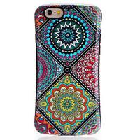 For Apple iPhone7 7Plus Case Cover Pattern Back Cover Case Mandala Soft TPU 6s Plus 6 Plus 6s 6