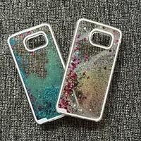 For Samsung Galaxy Case Rhinestone Case Back Cover Case Glitter Shine PC Samsung S6