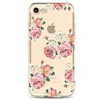 For Apple iPhone 7 7 Plus 6S 6 Plus Case Cover Flower Pattern Painted High Penetration TPU Material Soft Case Phone Case