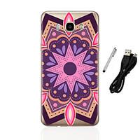 For Samsung Galaxy J1(2016) J3(2016) J5(2016) Back Cover Case Mandala Soft TPU J1 J3 J5