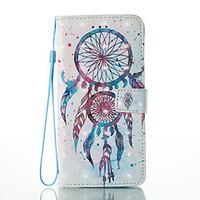 For iPhone 7 7 Plus Card Holder Wallet Pattern Case Full Body Case 3D Cartoon Dream Catcher Hard PU Leather for iPhone 6S/6 Plus 6S 6 SE 5S 5