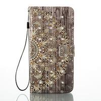 For iPhone 7 7 Plus Card Holder Wallet Pattern Case Full Body Case Flower Hard PU Leather for iPhone 6S/6 Plus 6S 6 SE 5S 5