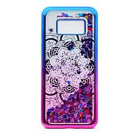 For Samsung Galaxy S8 Plus S8 Case Cover Flowing Liquid Pattern Back Cover Case Glitter Shine Mandala Soft TPU for S7 edge S7
