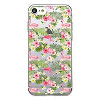 For iPhone 7 Plus 7 Case Cover Ultra Thin Pattern Back Cover Case Flamingo Soft TPU for iPhone 6s Plus 6 Plus SE 5S 5