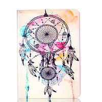 For Apple iPad Mini 4 3 2 1 Case Cover Wind Chimes Pattern Card Stent PU Material Flat Protection Shell