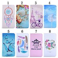 For LG Case Card Holder / Wallet / with Stand / Flip Case Full Body Case Cartoon Hard PU Leather LG