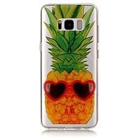 For Samsung Galaxy S8 Plus S8 Case Cover Pineapple Pattern High Permeability TPU Material IMD Craft Phone Case S7 S6 (Edge) S7 S6 S5